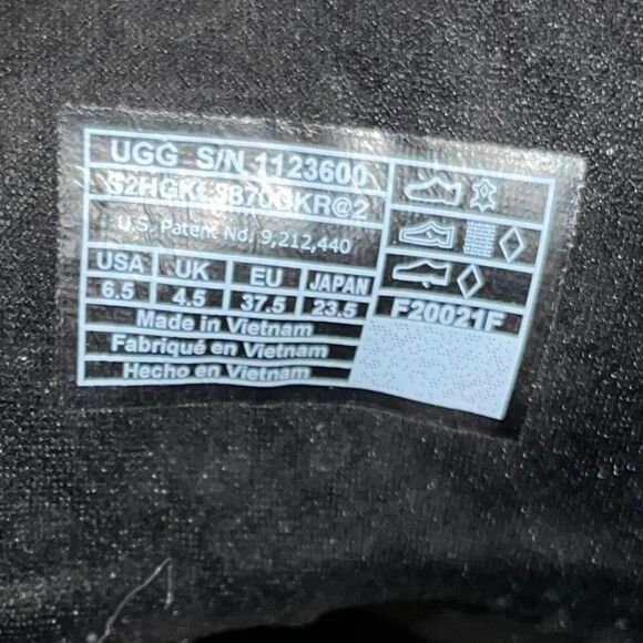 UGG Sidnee combat boot 150 Womens 6.5 - Picture 4 of 4